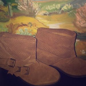 Brown Zara Ankle Boots size 8